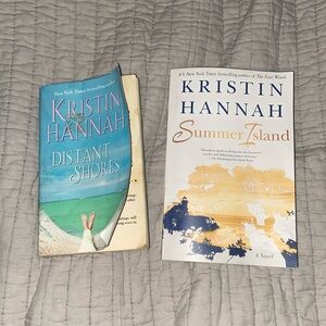 Kristen Hannah Books - Summer Island & Distant Shores
